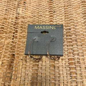 Massini Rose Gold earrings